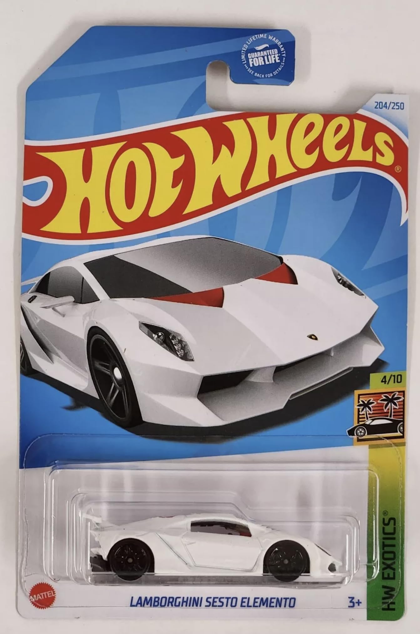 Amazon.com: Hot Wheels Lamborghini Sesto Elemento 204/250 White