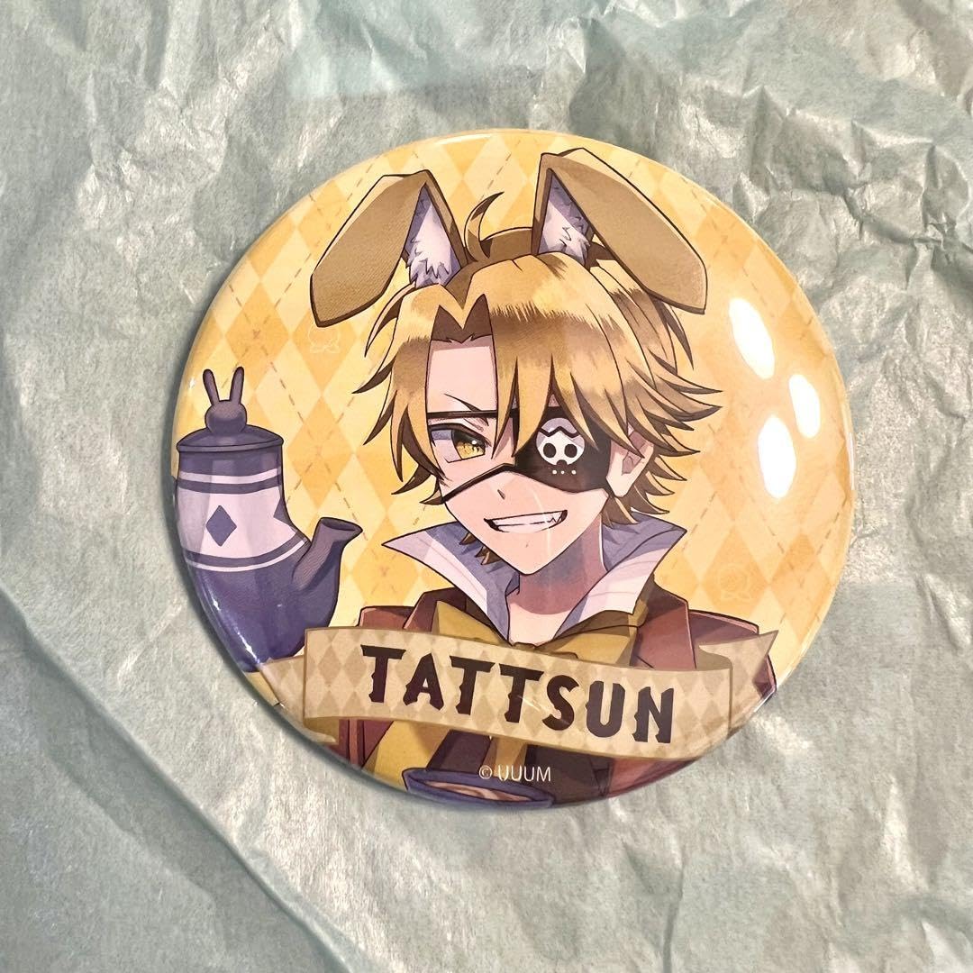 Amazon | たっつん 缶バッジ からぴちくじ カラフルピーチ