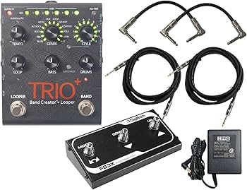 Amazon.com: DigiTech Trio+ Band Creator + Looper w/ FS3X