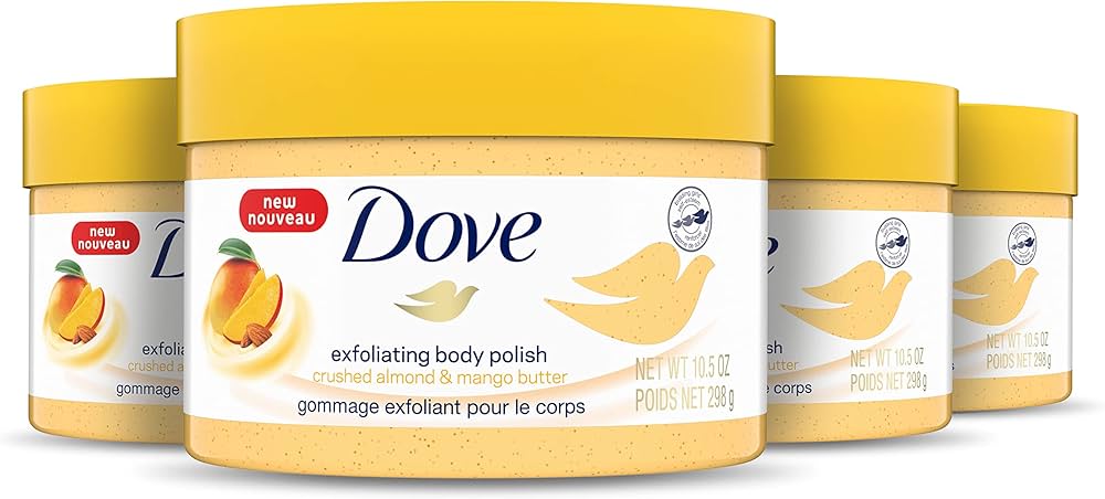 Amazon.com : Dove Exfoliating Body Polish Body Scrub Crushed