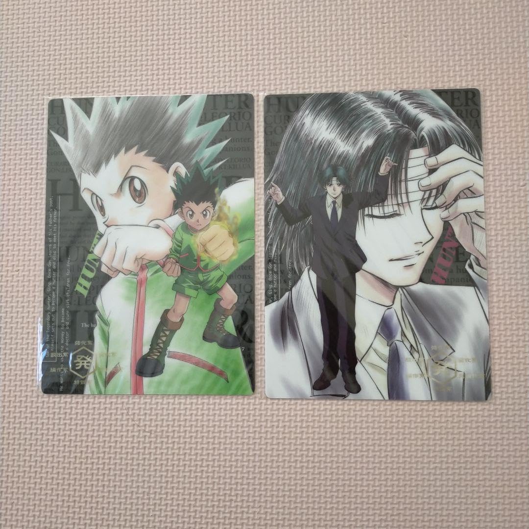Amazon.co.jp: HUNTER×HUNTER クロロ ゴン ミニ下敷き ハンターハンタ