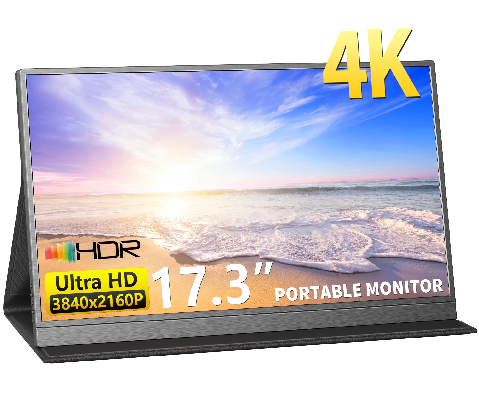 Amazon.com: MAGICRAVEN 4K Portable Monitor, 17.3