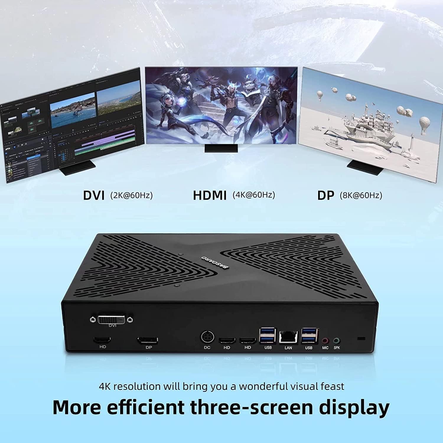 Amazon.co.jp: ミニゲームPC Windows 11 Pro、専用グラフィック