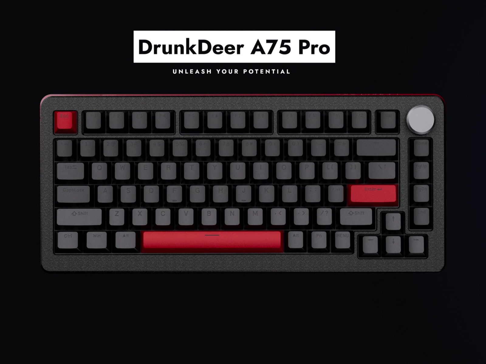 Amazon | DrunkDeer A75 Pro 磁気スイッチキーボード ラピッドトリガー