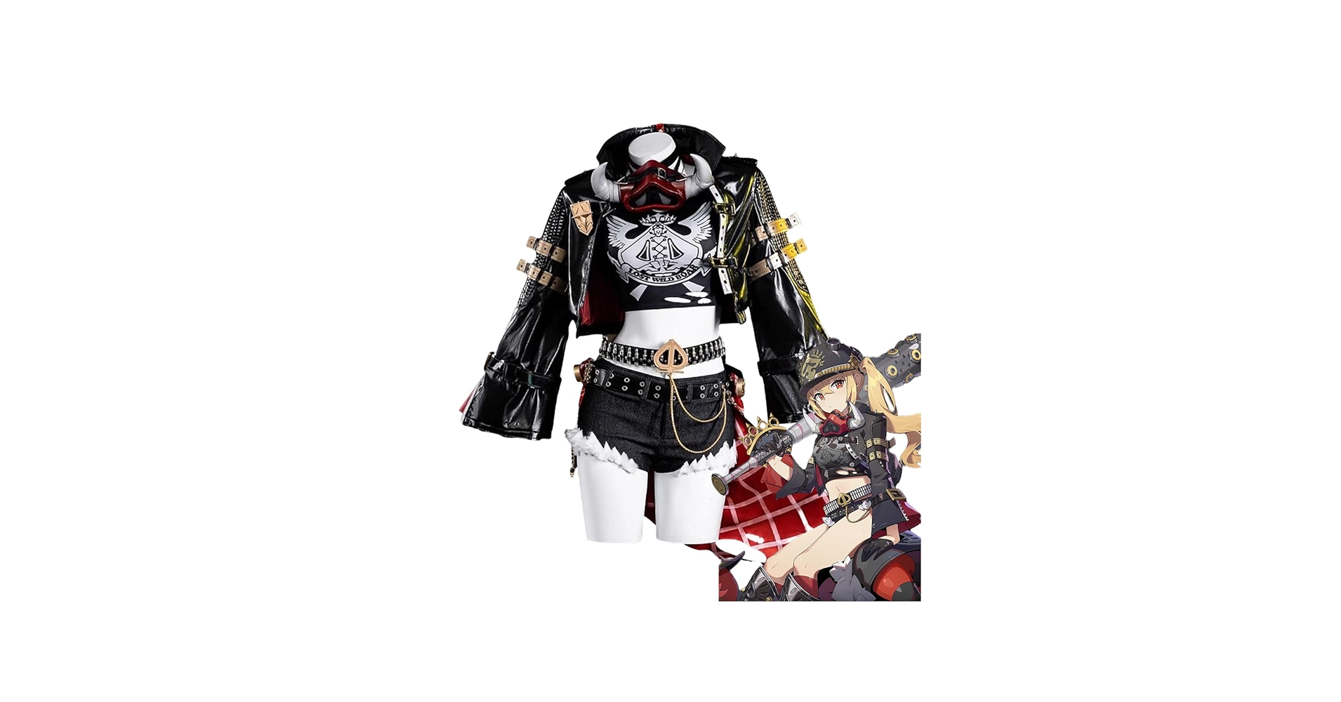 Amazon.co.jp: ゼンレスゾーンゼロ ルーシー コスプレ衣装 ヘルメット