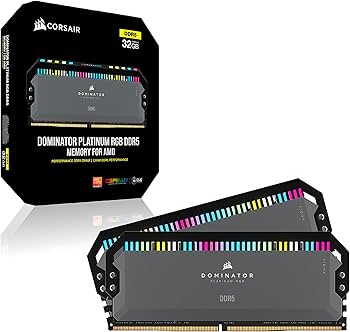 CORSAIR DOMINATOR PLATINUM RGB DDR5 32GB (2x16GB) DDR5 5200MHz
