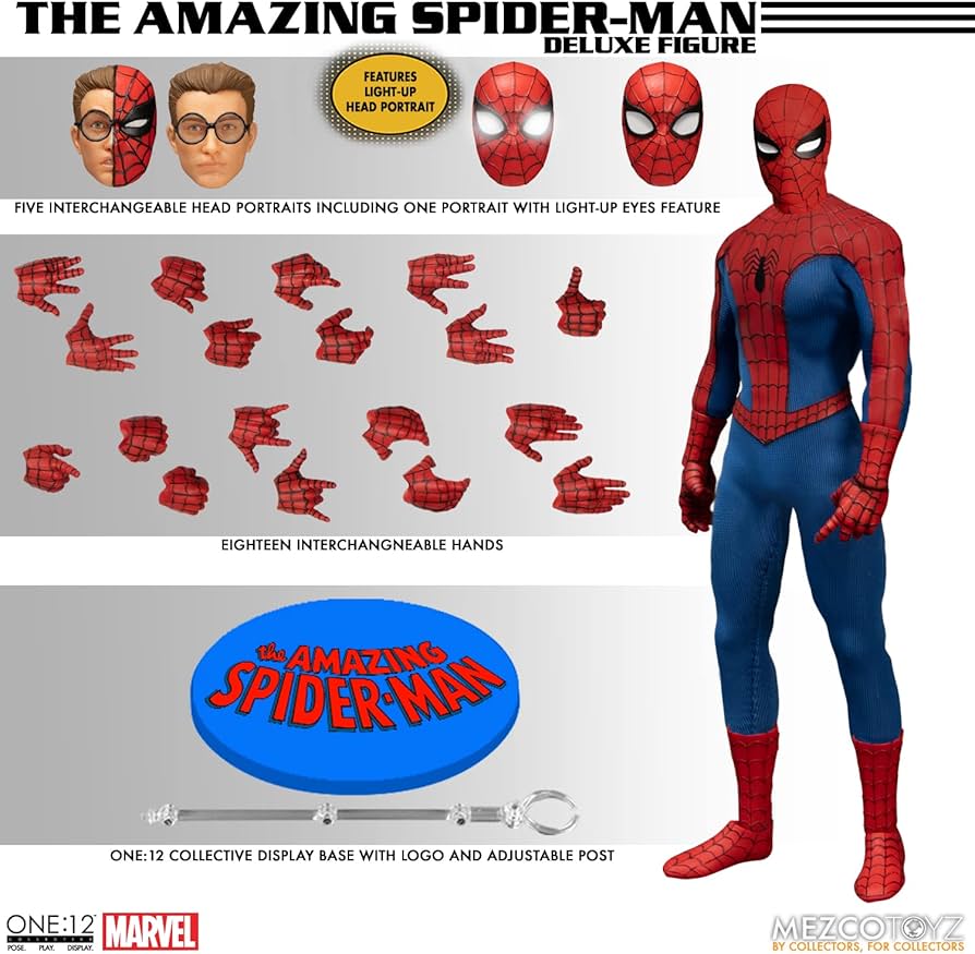 Amazon.co.jp: The Amazing Spider-Man スパイダーマン 1/12