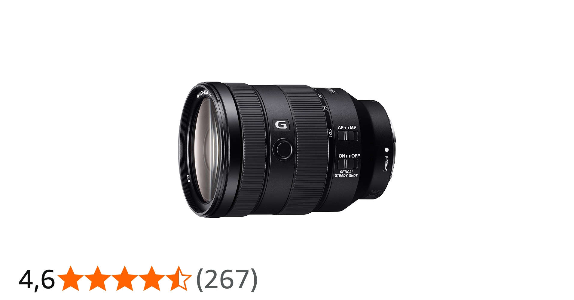 Sony - Lente zoom padrão FE 24-105 mm F4 G OSS (SEL24105G