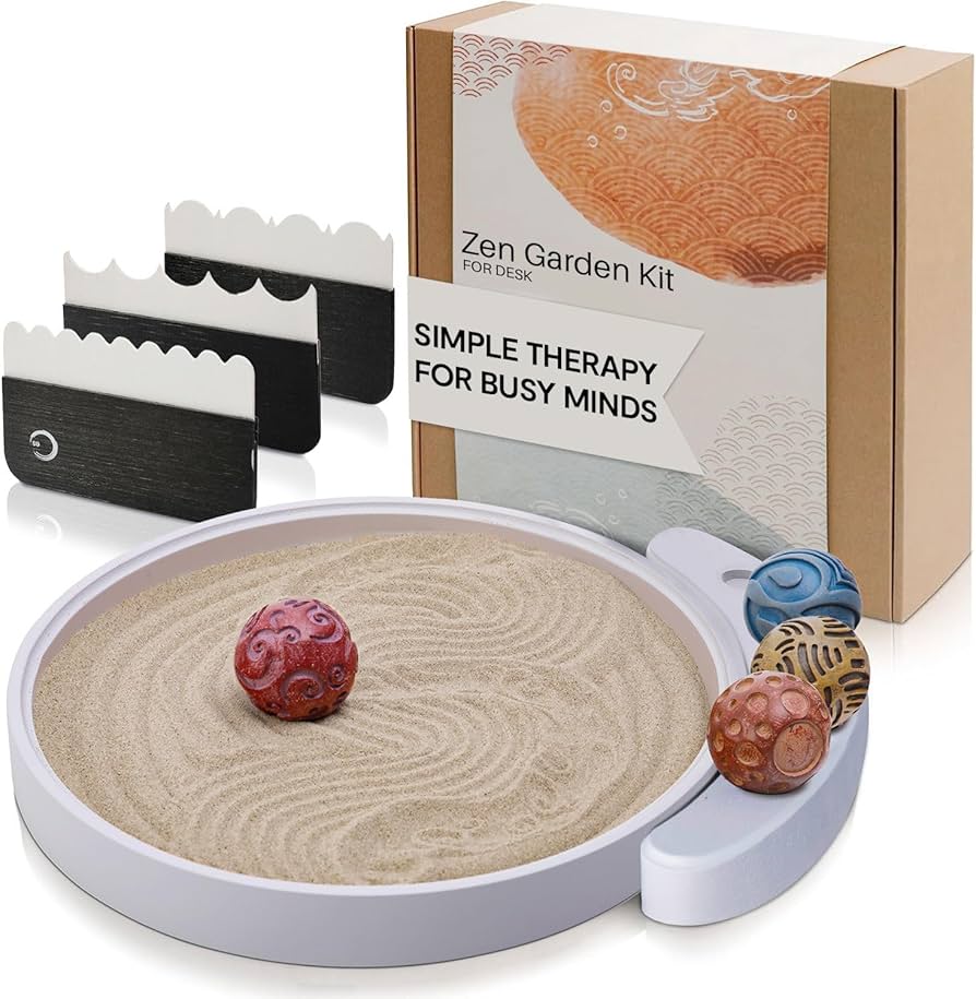Amazon.com: ENSO Japanese Zen Garden Kit for Desk - Inori Premium