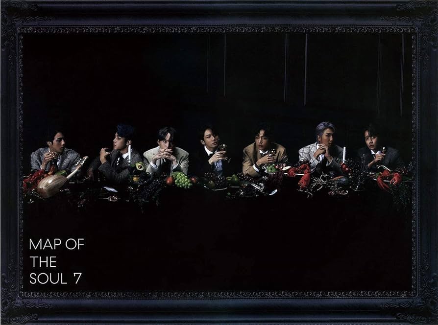 Amazon.com: JPE BTS Map of Soul : 7 [ 3 ver.] Official Poster in