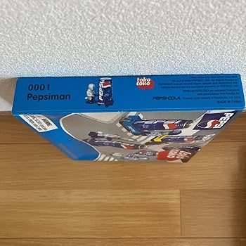 Amazon.co.jp: レア ペプシ ペプシMAN tokotoko CAN HELPER 全4種