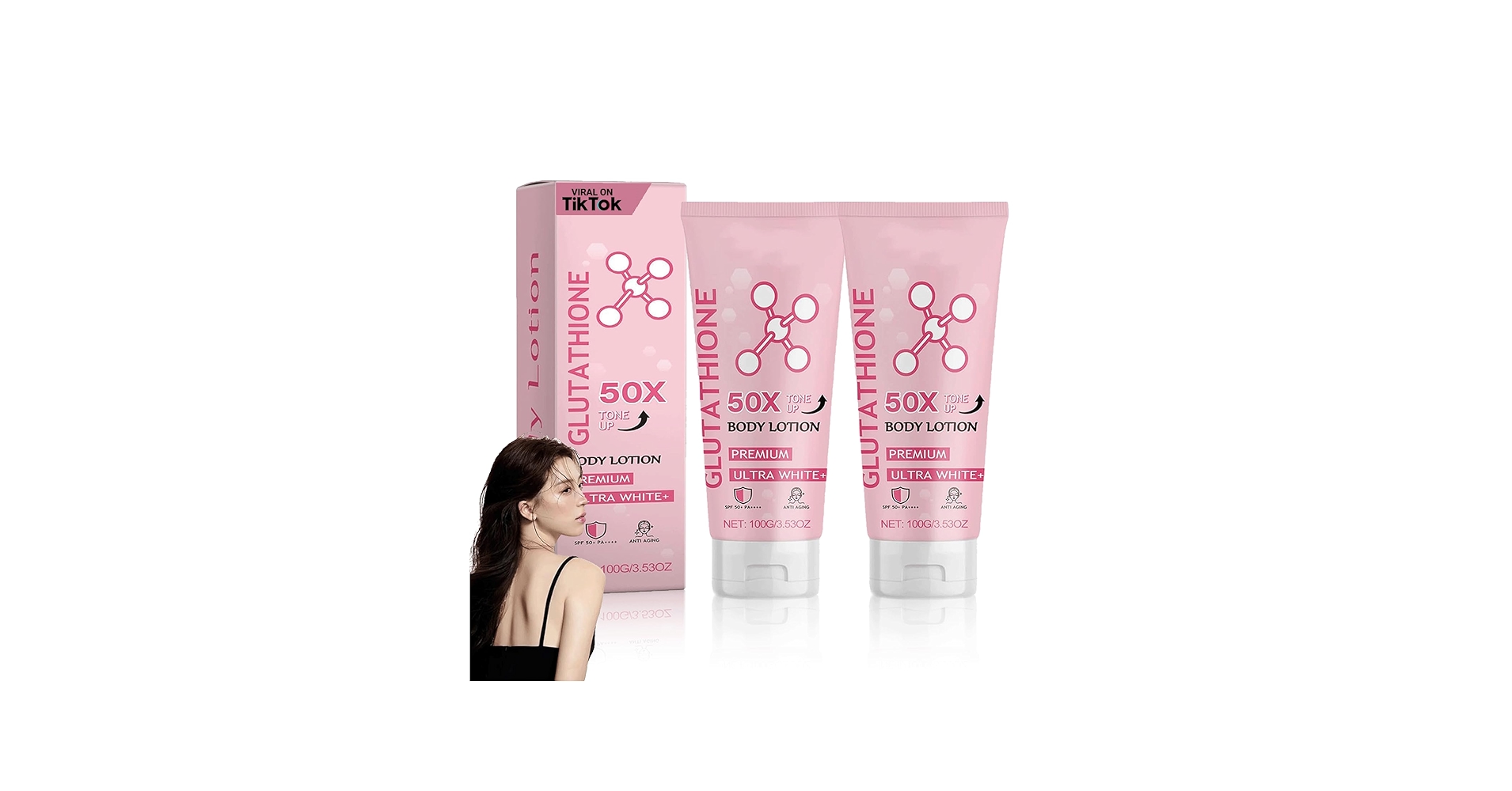 Amazon.com : Glutathione 50x Tone Up Body Lotion, Moisturizing and