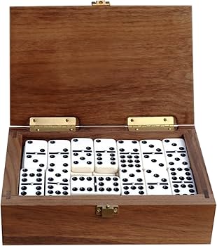 Amazon.com: Alex Cramer Double 9 Dominoes Set for Adults with