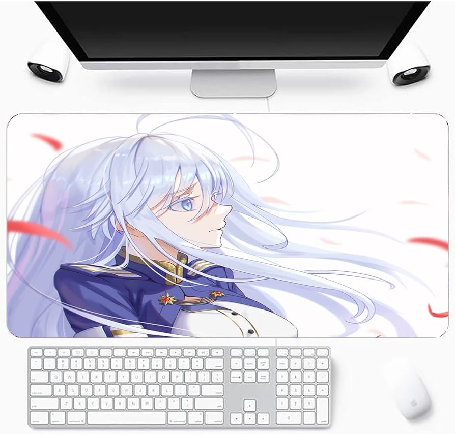 Amazon.co.jp: マウスパッド アニメ Vladilena・Milize 白ゲーミング