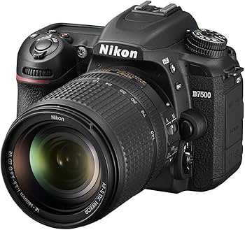 Amazon.com : Nikon D7500 20.9MP DSLR Camera with AF-S DX NIKKOR 18