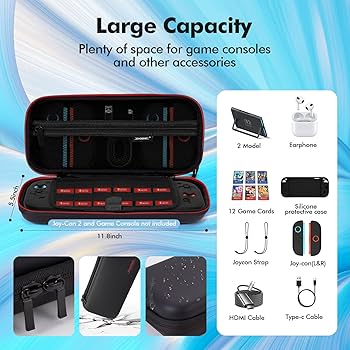 Amazon.com: Accessories Bundle for Nintendo Switch 2 (2025 Model