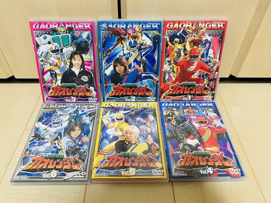 Amazon.co.jp: 百獣戦隊ガオレンジャー DVD 全12巻セット (セル版