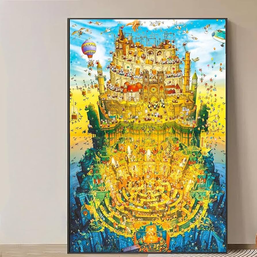 Amazon.co.jp: 1000ピース 大人向け 高難易度パズル 幻想迷宮 城パズル