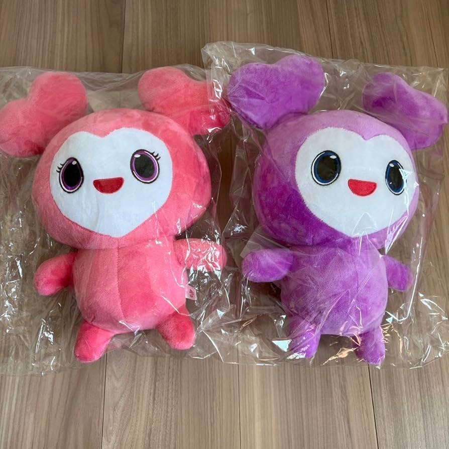 Amazon.co.jp: TWICE 公式 ラブリー ぬいぐるみ ピンク パープル 暗所