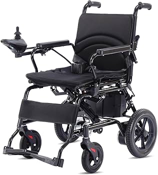 Amazon | Ontrip大人のための電動車椅子 強力なダブルモーターの電動