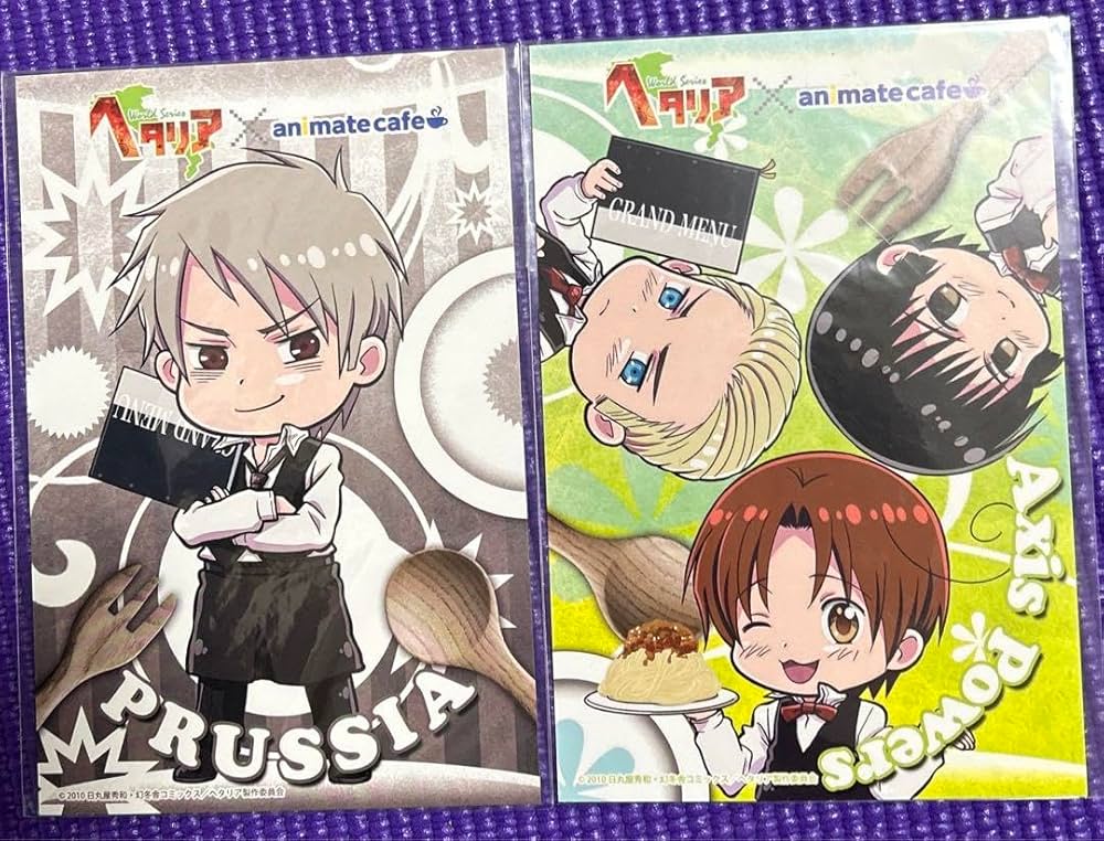 ヘタリア CD ポストカード ファイル トレカ カード セット ヘタリア CD