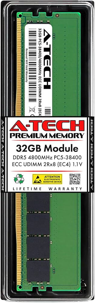 A-Tech 32GB RAM Replacement for Hynix HMCG88MEBEA | DDR5 4800MHz