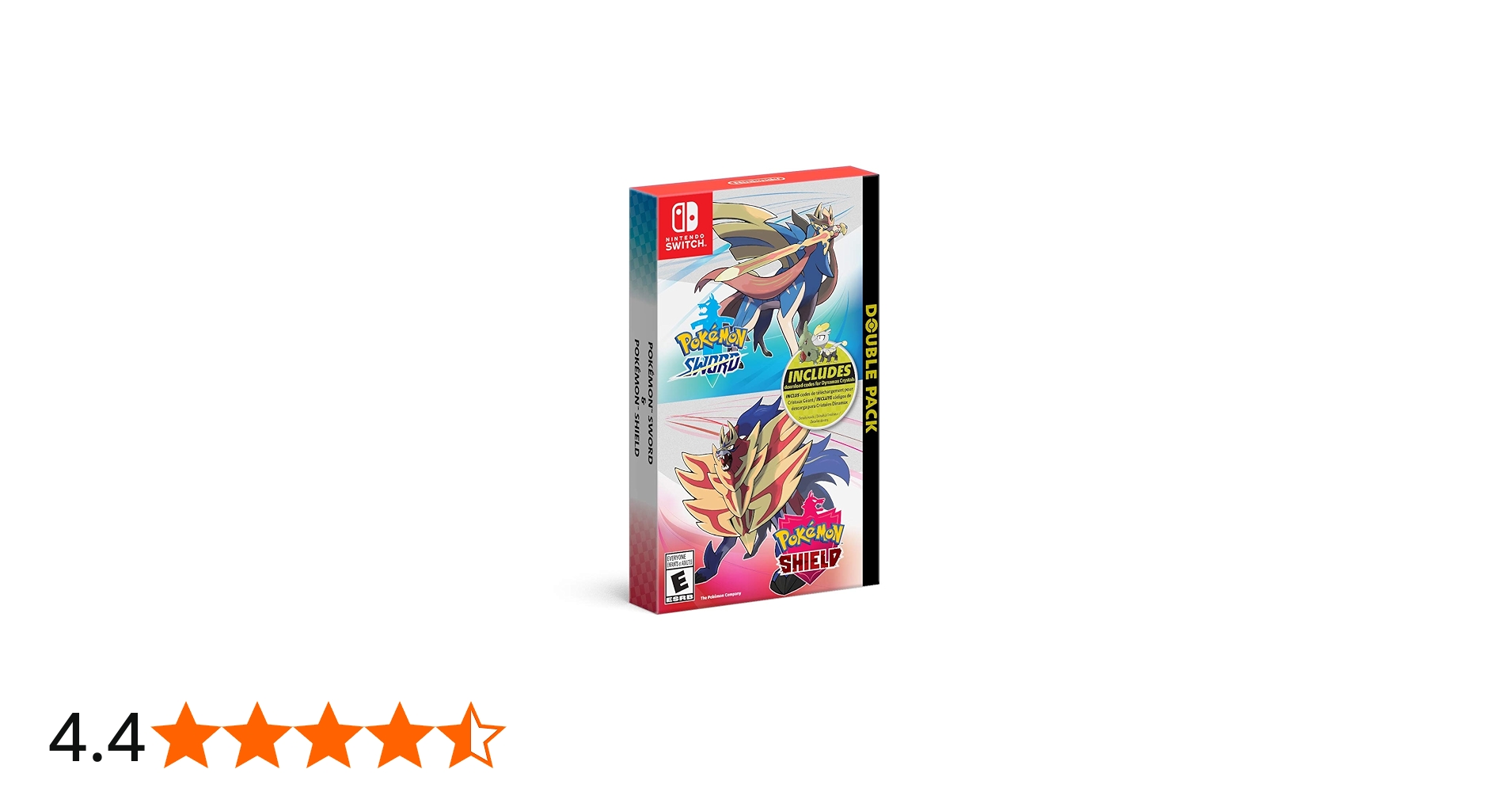 Amazon.co.jp: Pokemon Sword + Pokemon Shield Double Pack (輸入版