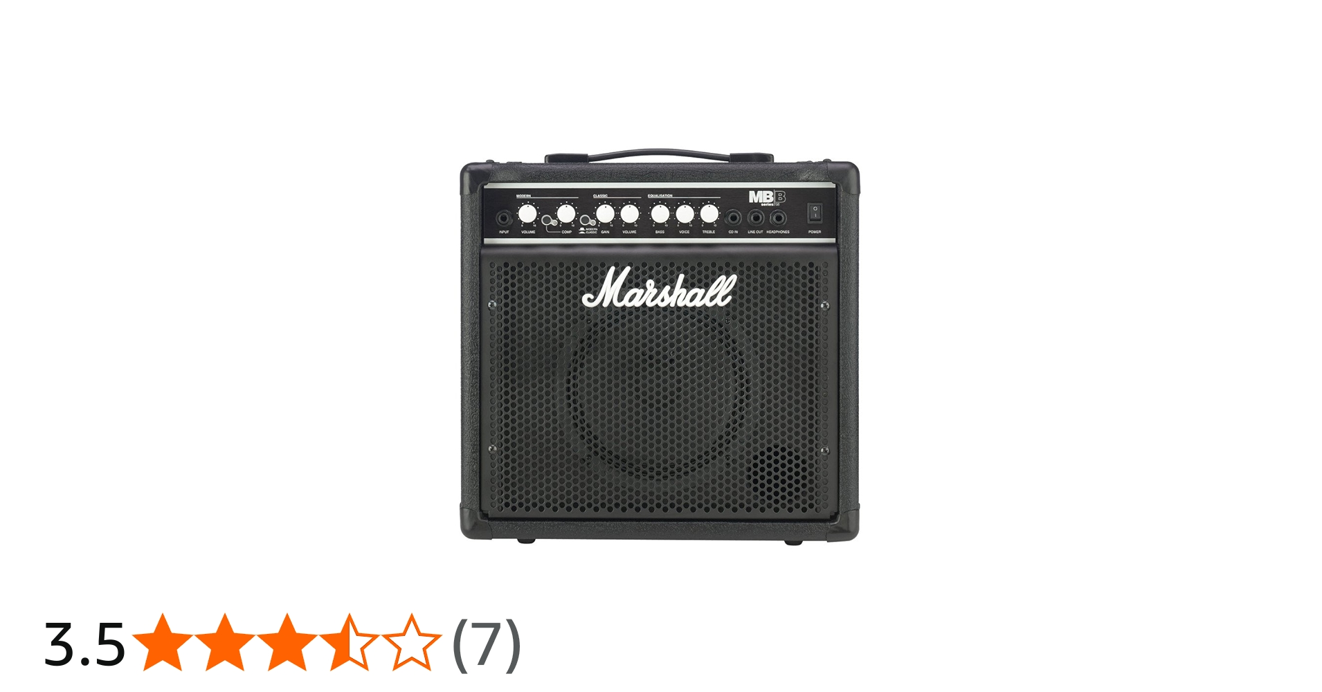 Amazon | Marshall ベースアンプコンボ 15W MB15 | ベースコンボアンプ