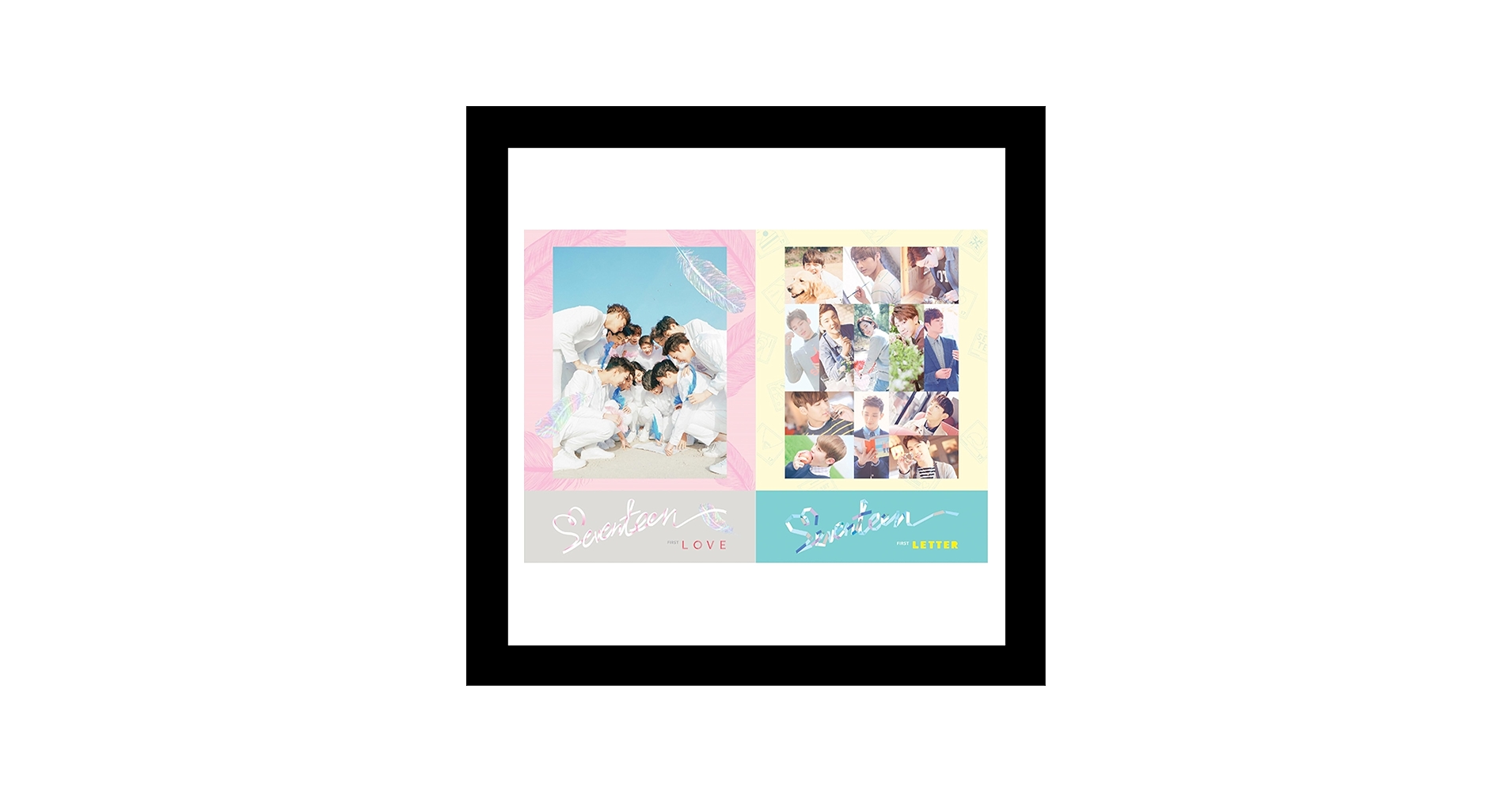 Amazon.co.jp: SEVENTEEN FIRST LOVE & LETTER Reissue 1st Album CD+