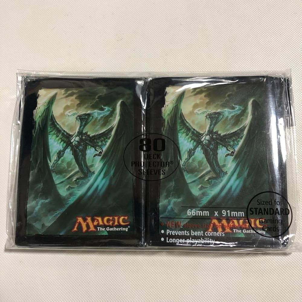 Amazon.co.jp: 精霊龍、ウギン mtg スリーブ 運命再編 : 文房具