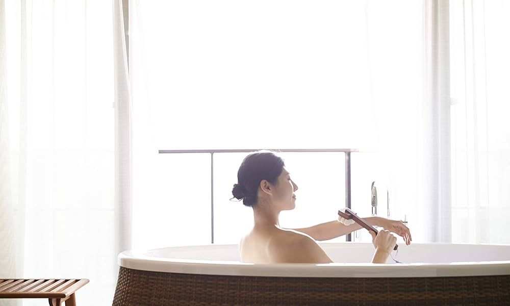 Amazon.co.jp: SHAQUDA Suve Body Brush, Long Hard SUVÉ Body Brush