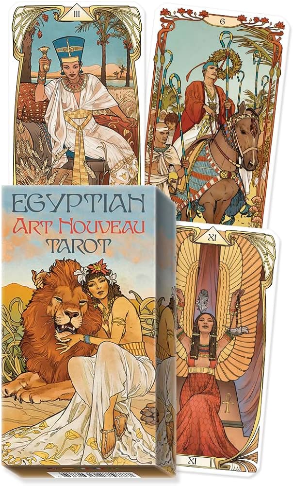 Egyptian Art Nouveau Tarot: Massaglia, Giulia Francesca