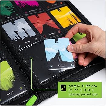 Amazon.com: Vault X 9 Pocket Trading Card Zip Binder, 360 Cards