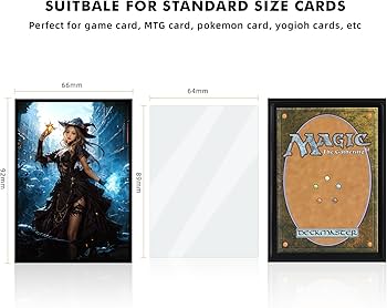 Amazon.co.jp: Katomula MTGカードスリーブ インナースリーブ付き 100