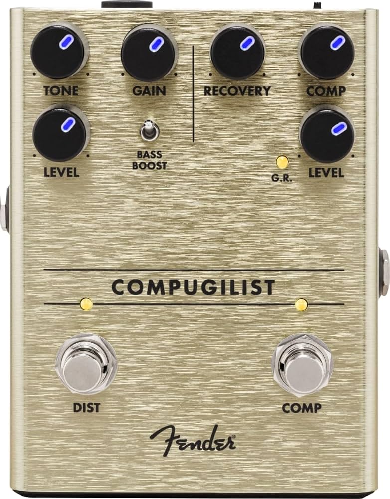 Amazon | Fender エフェクター Compugilist Comp/Distortion | ワウ