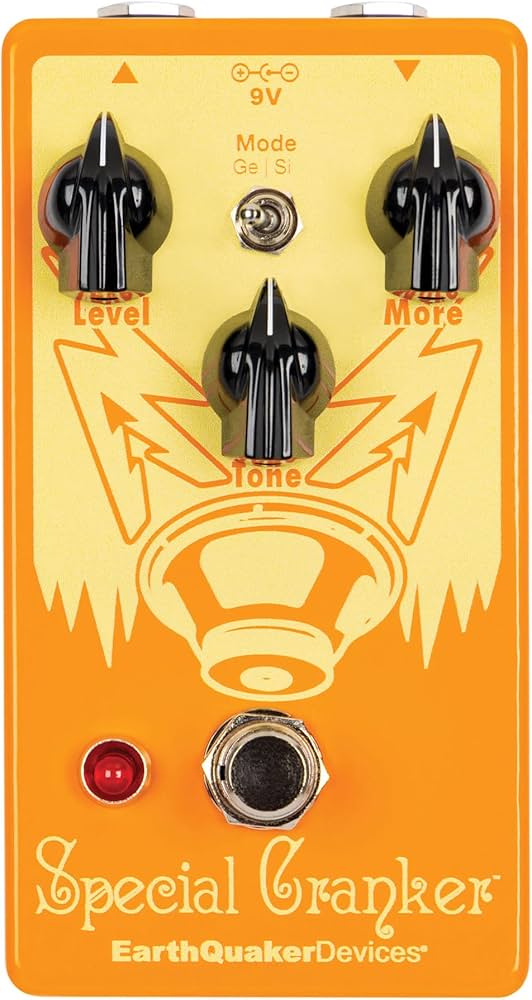 Amazon.com: EarthQuaker Devices Special Cranker Overdrive Pedal