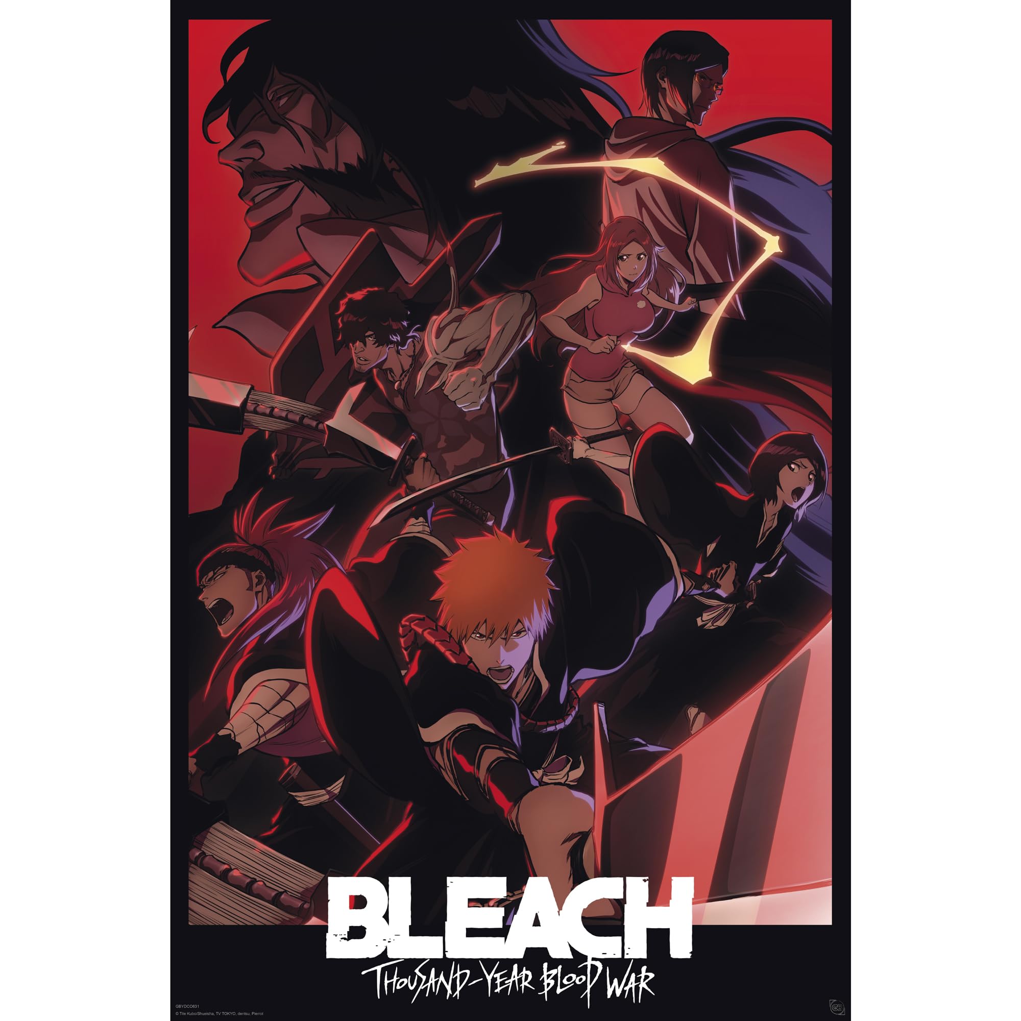 Amazon.com: GB eye - BLEACH TYBW Poster Key Art Group (91.5 x 61
