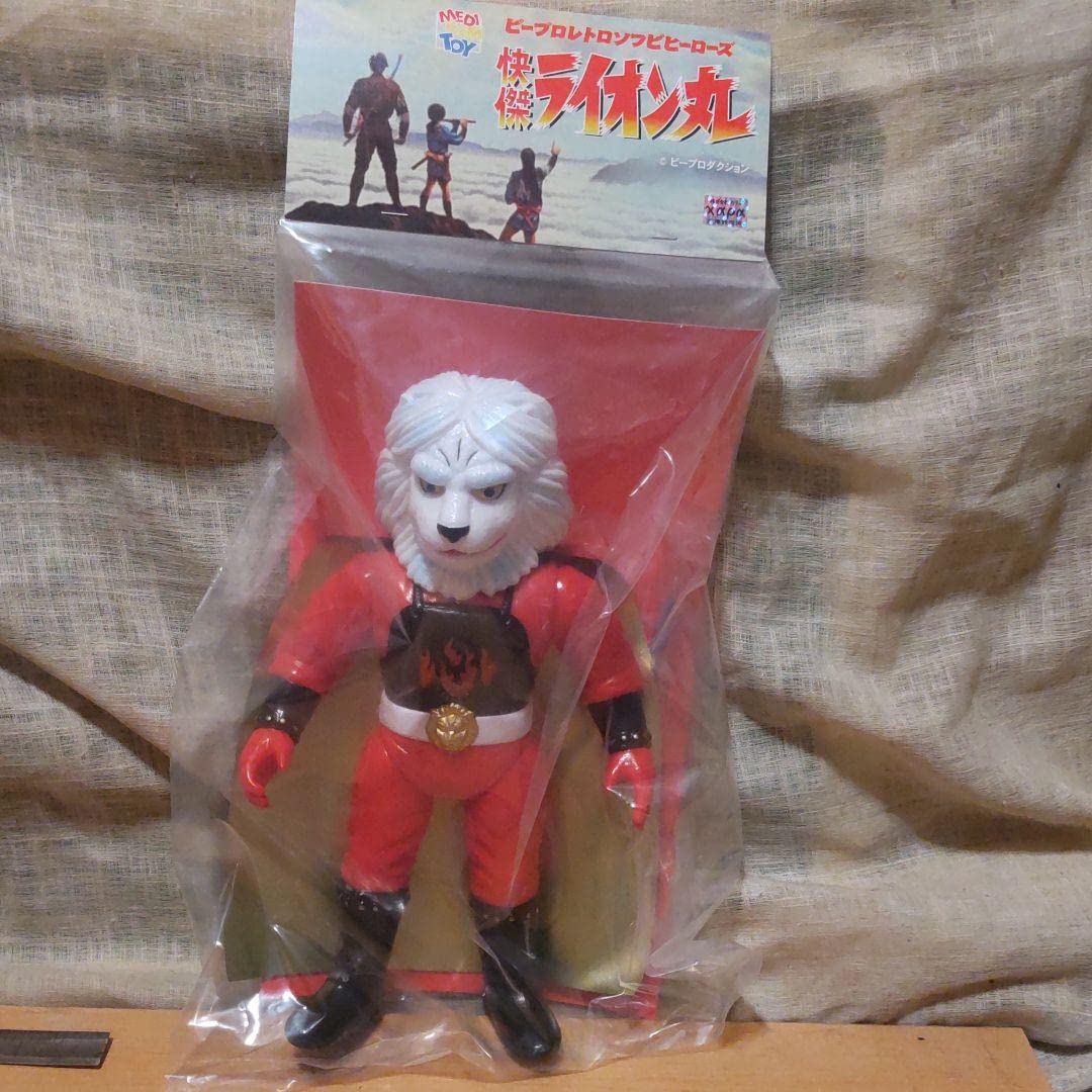 Amazon.co.jp: 快傑 ライオン丸 ソフビ メディコムトイ フィギュア