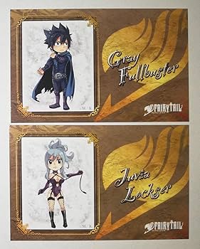 Amazon.co.jp: FAIRY TAIL フェアリーテイル グレイ ジュビア ギルド