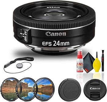 Amazon.com : Canon EF-S 24mm f/2.8 STM Lens (9522B002) + Filter