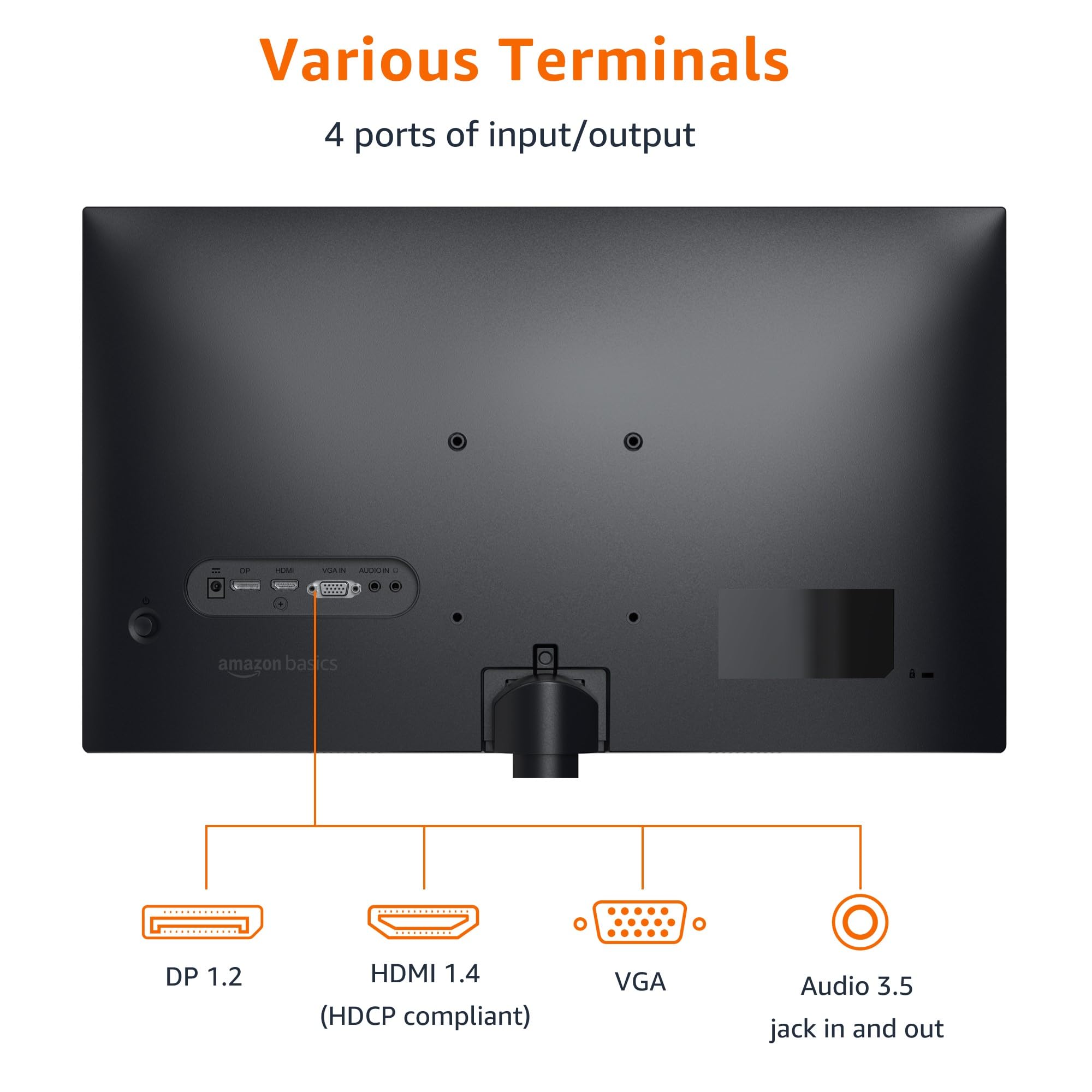 Amazon.com: Amazon Basics 24 Inch (23.8 inch viewable) Monitor