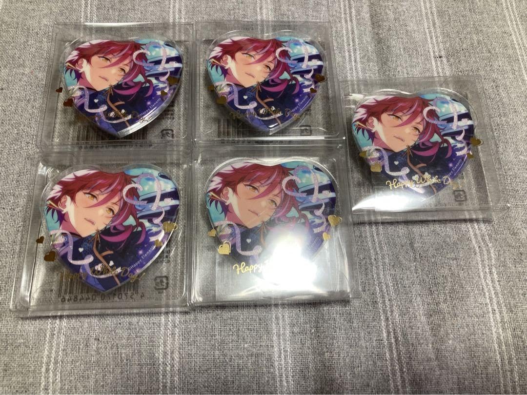あんスタ ハート缶バッジ ハート缶 七種茨 38点セット あんスタ ハート
