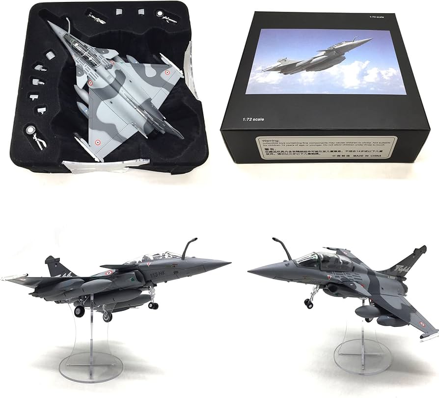 Amazon.co.jp: AZIZAT 1:72 フランス空軍モデルジェット機モデル