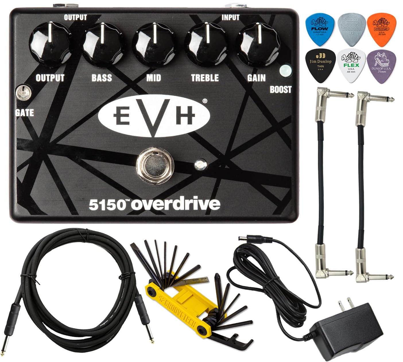 Amazon.com: MXR EVH5150 Overdrive Distortion Electric Guitar