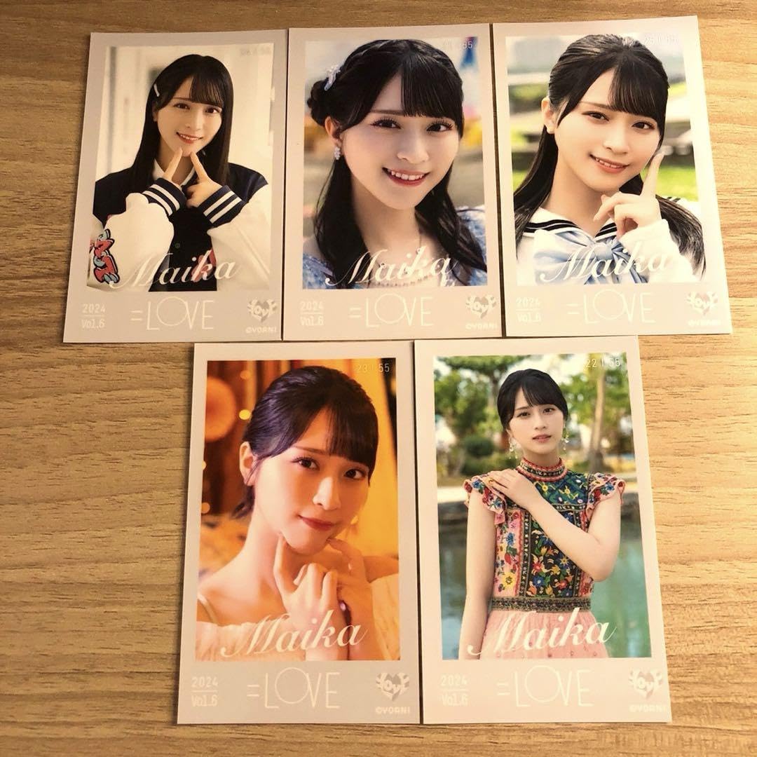 Amazon.co.jp: 佐々木舞香 5枚コンプ LOVE イコラブ ミニフォトカード