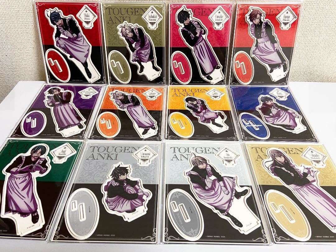 Amazon.co.jp: 桃源暗鬼 アクリルスタンド メイド コンプリートセット