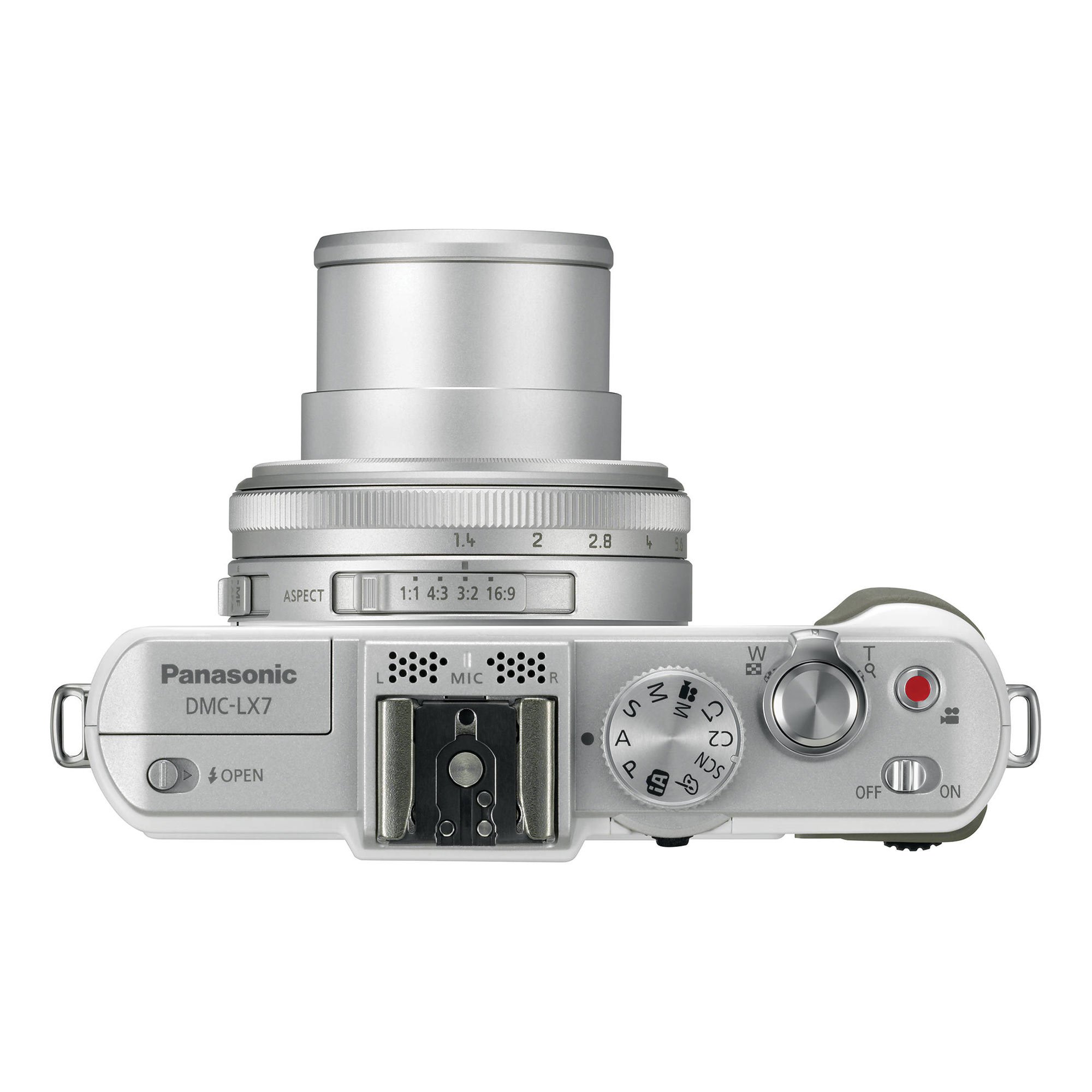 Amazon.com : Panasonic LUMIX DMC-LX7W 10.1 MP Digital Camera with