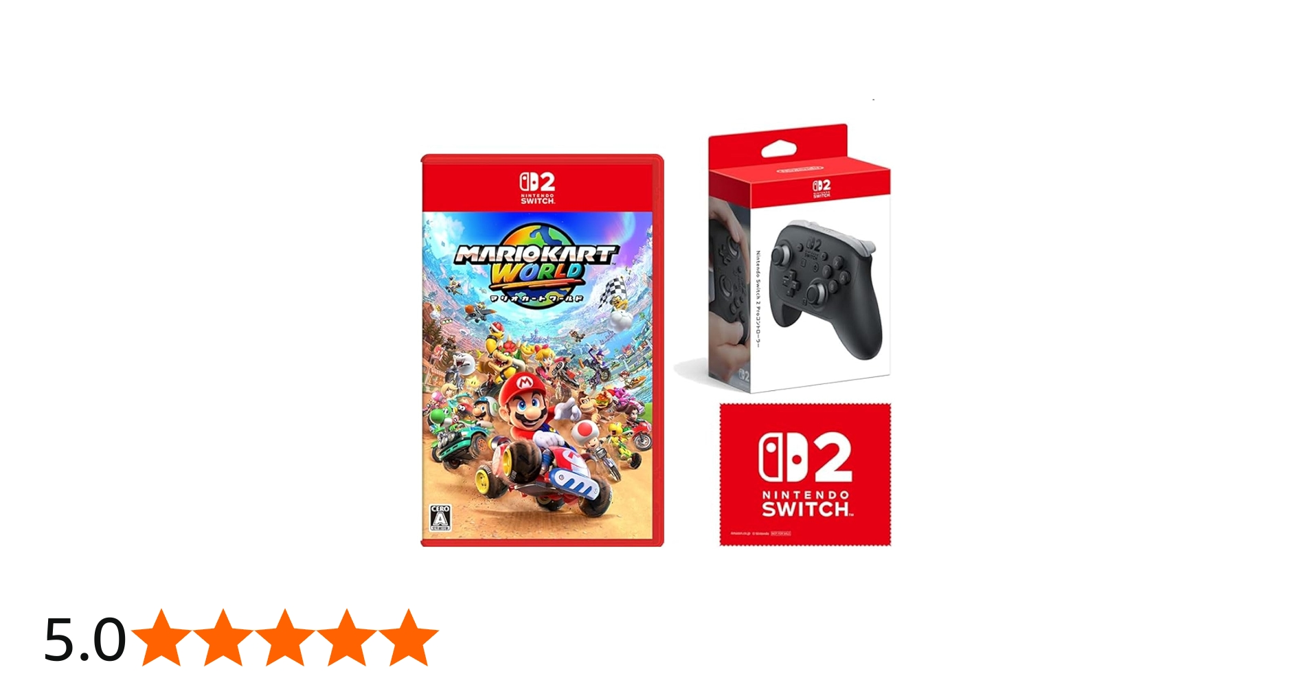 Amazon.co.jp: マリオカート ワールド -Switch2 +【任天堂純正品