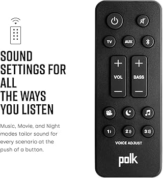 Amazon.com: Polk Audio Signa S4 TV Sound Bar with Subwoofer