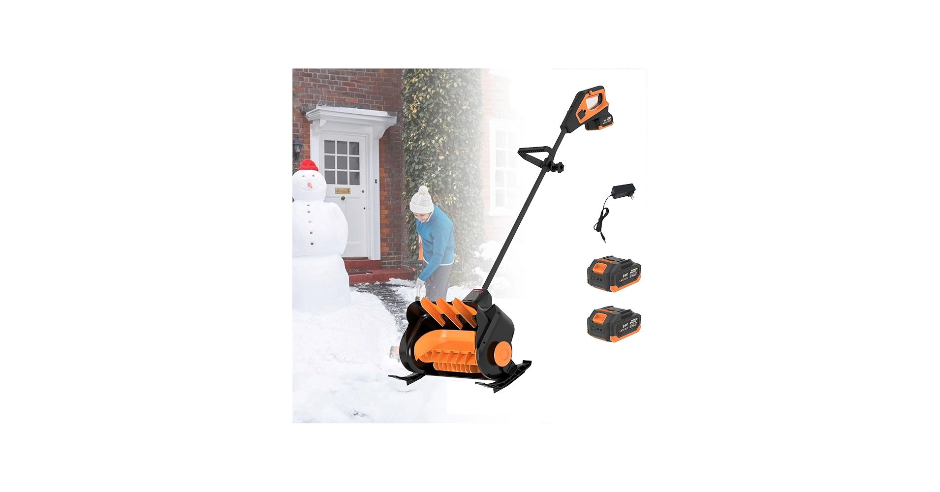 Amazon.com: Cordless Electric Snow Shovel with Directional Plate